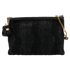 Lace Shoulder Bag, &pound;220, Handbags, Black, Leather, Front view